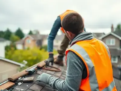 Storm damage repair - emergency fix